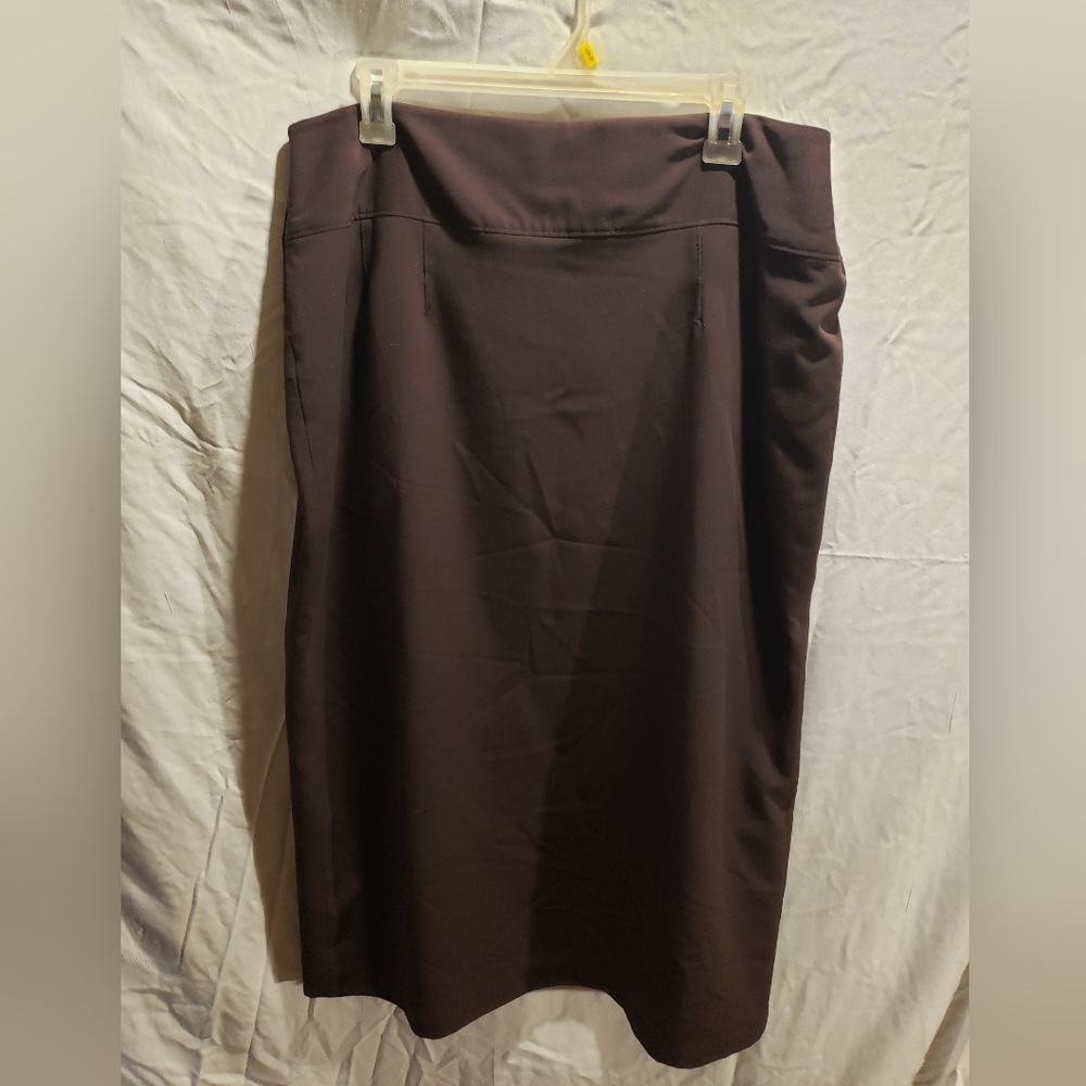 Brown Ankle Length skirt